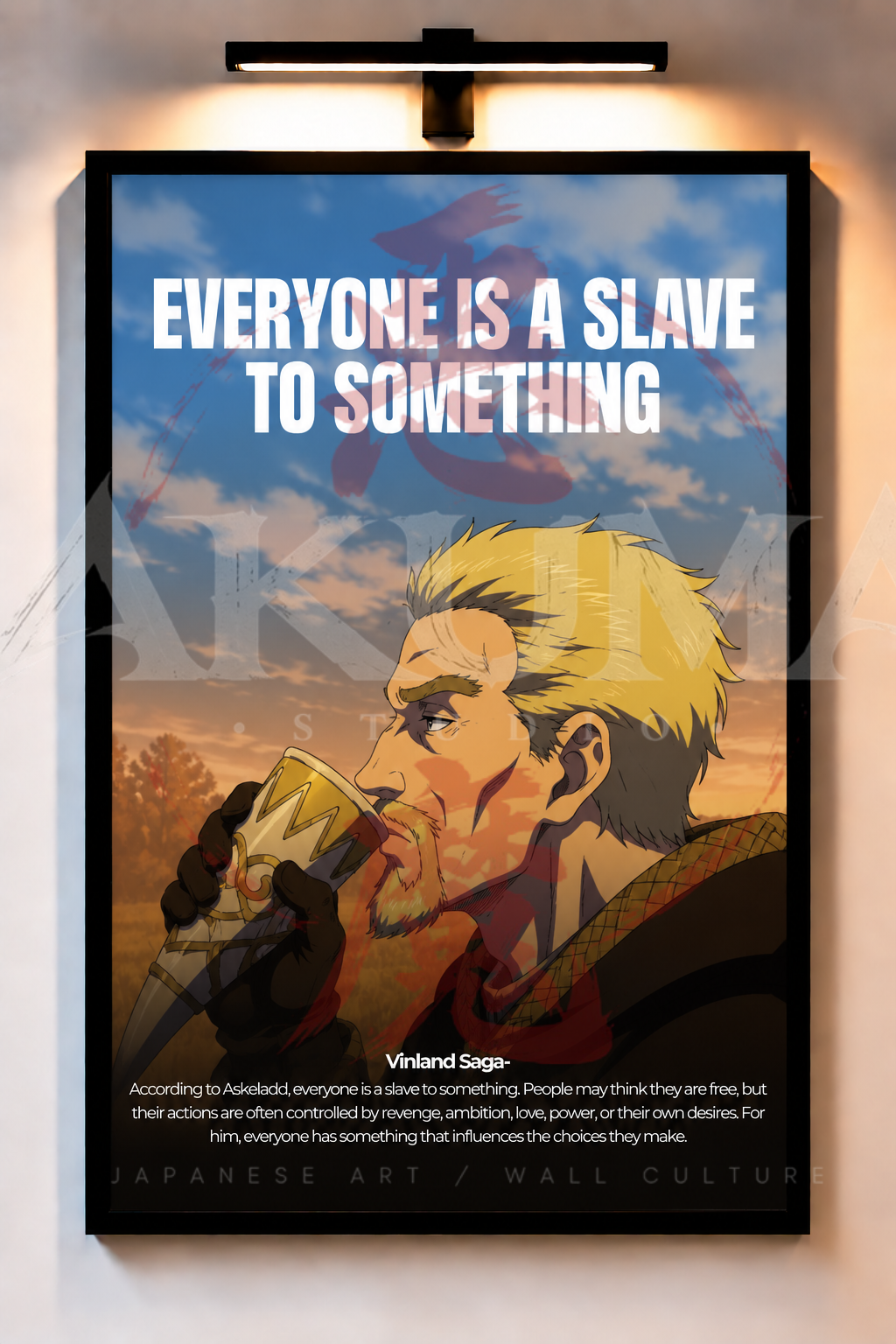 Everyone is a slave to something - Vinland Saga