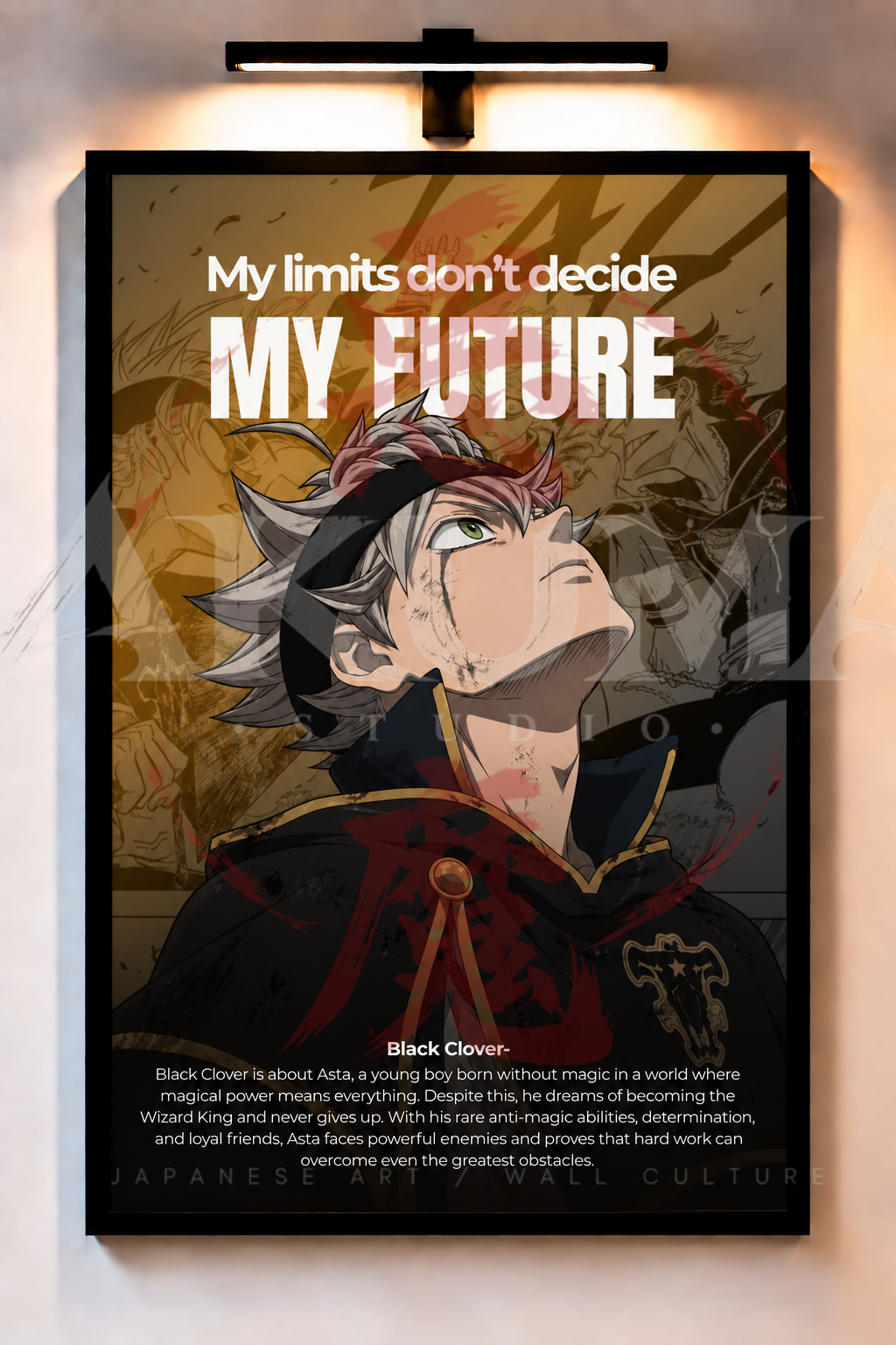 My limits don´t decide my future - Black Clover