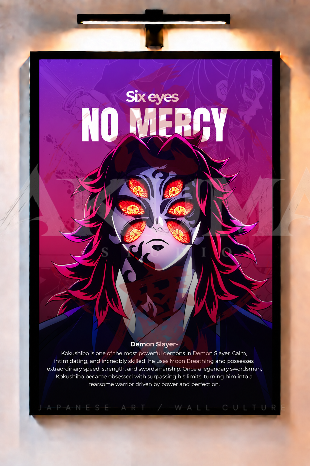 Six eyes no mercy - Demon Slayer