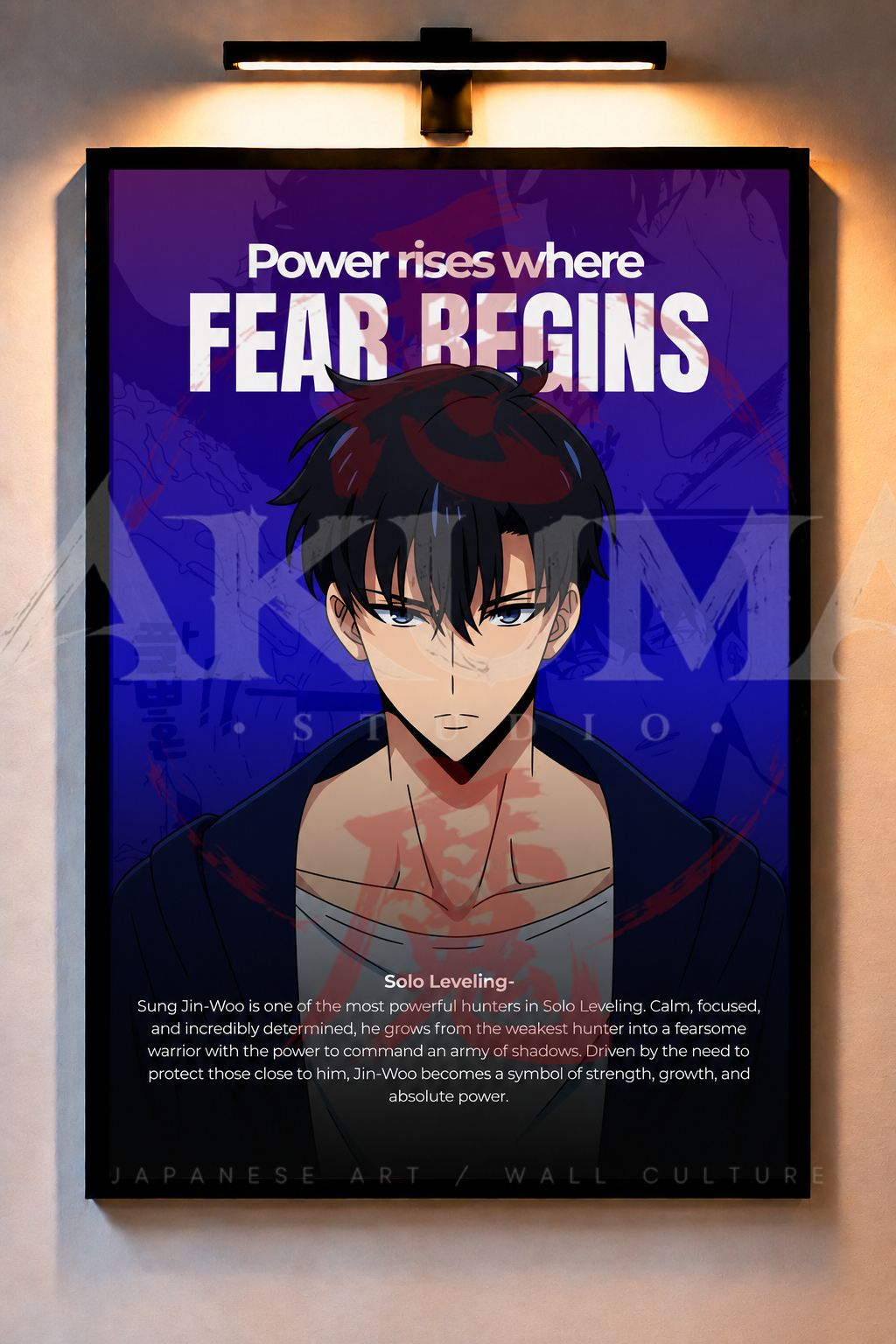 Power rises when fear begins - Solo Leveling