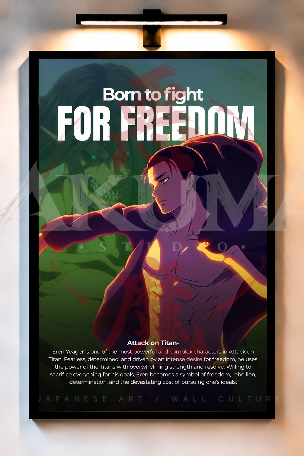 Born to figth for freedom - Attack on Titan