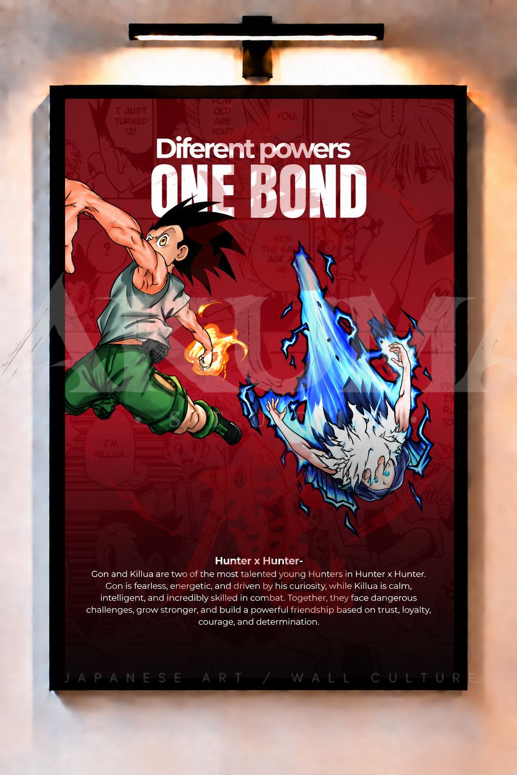 Diferent powers one bond - Hunter x Hunter