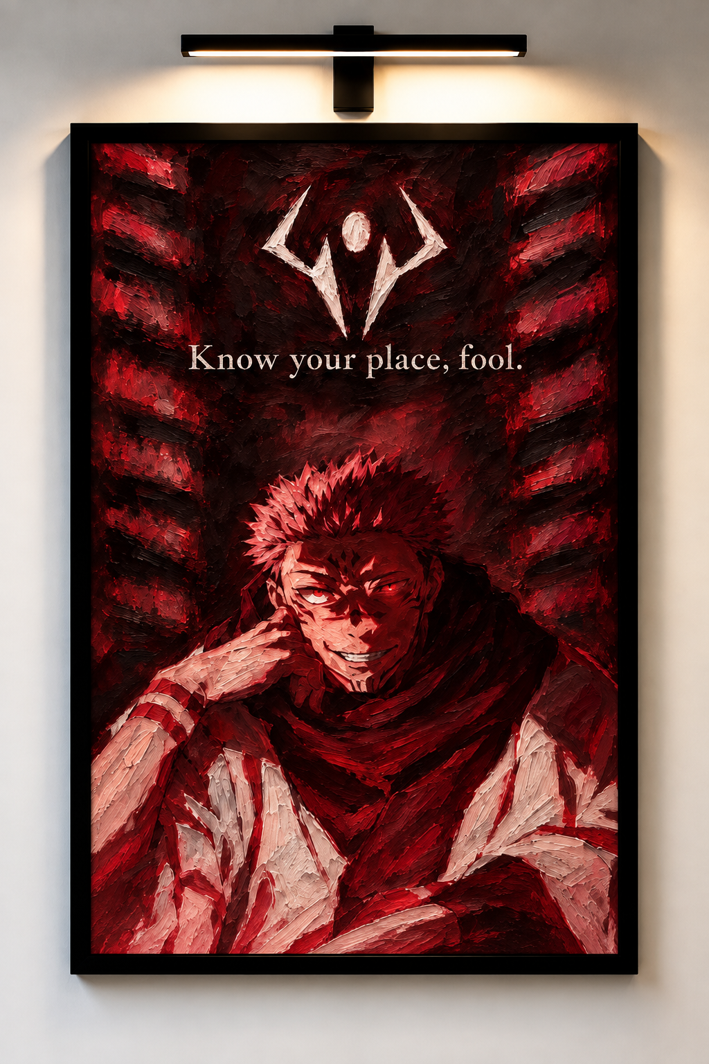 Know your place, fool. - Jujutsu Kaisen