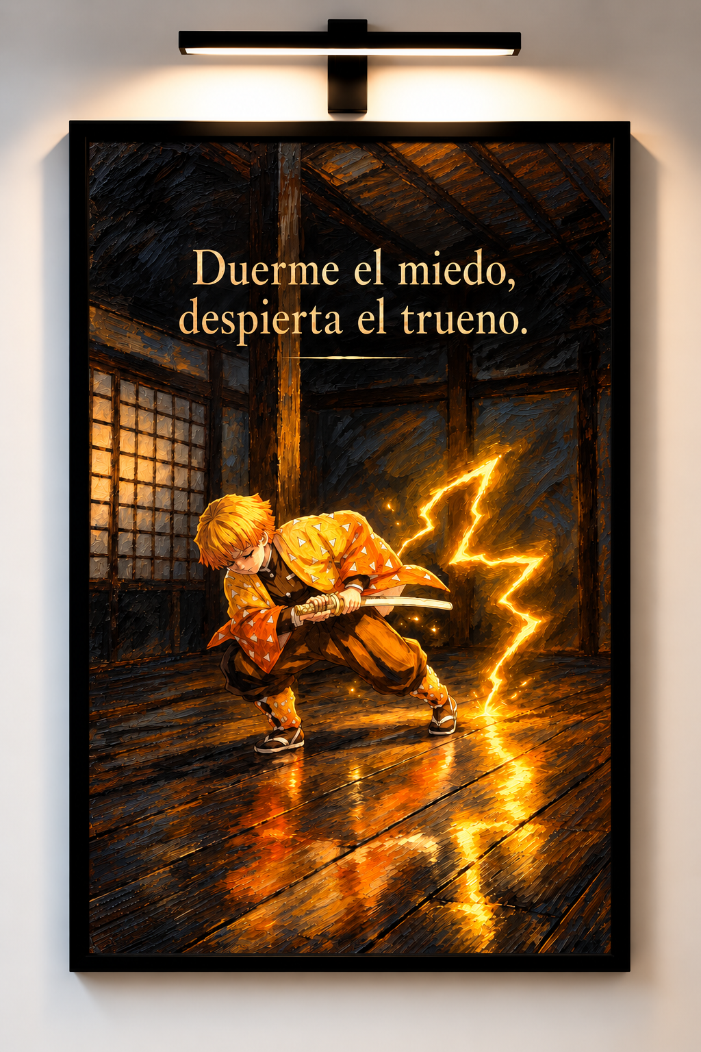 Duerme el miedo, despierta el trueno - Demon Slayer