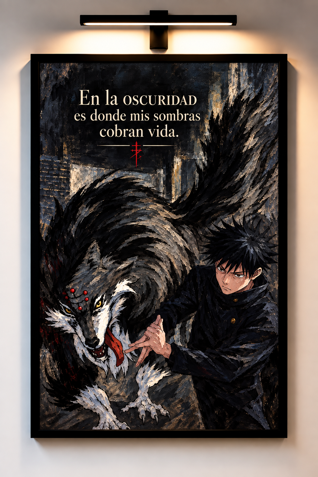 En la oscuridad es donde mis sombras cobran vida - Jujutsu Kaisen