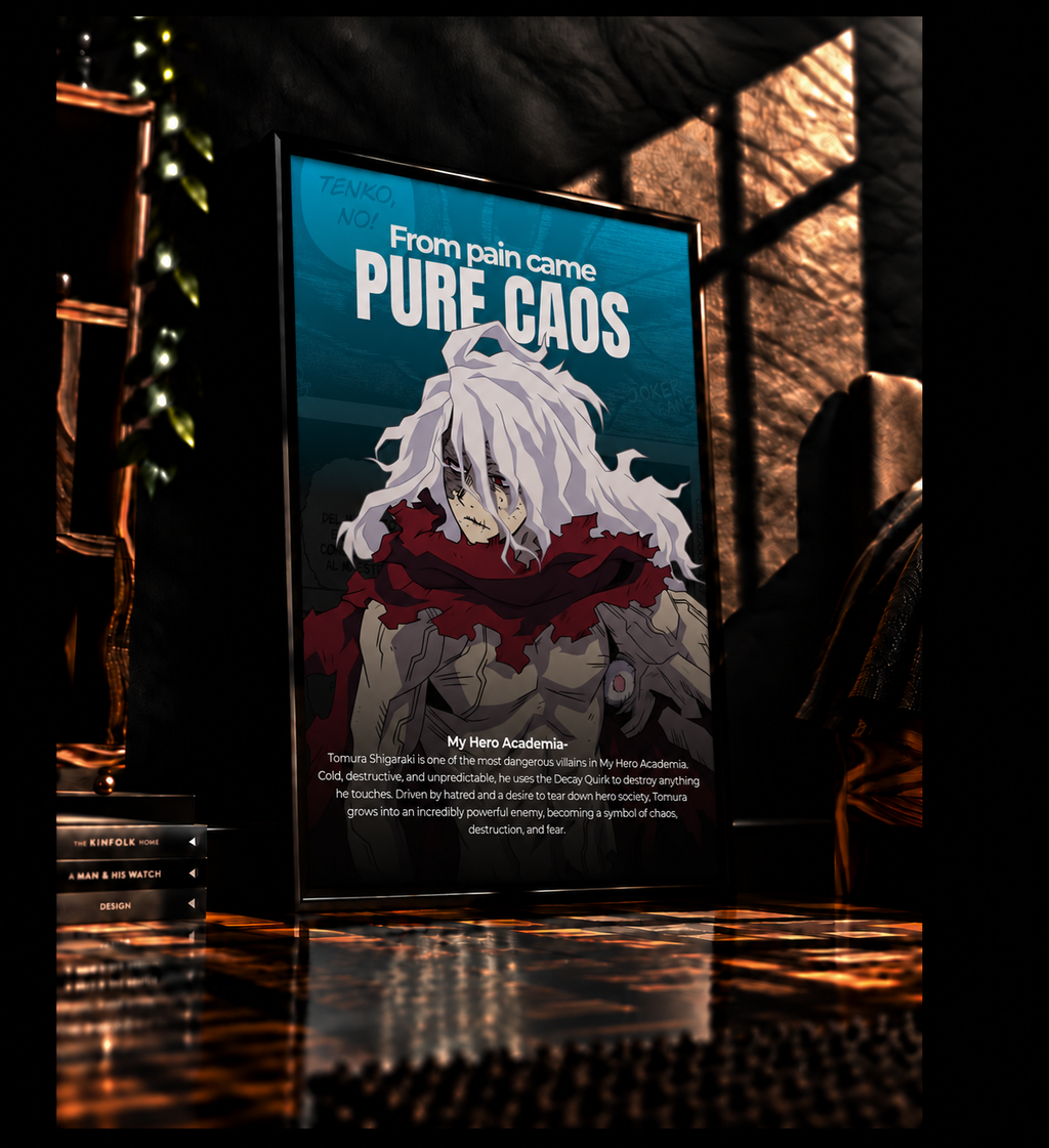 From pain came pure caos - My Hero Academia