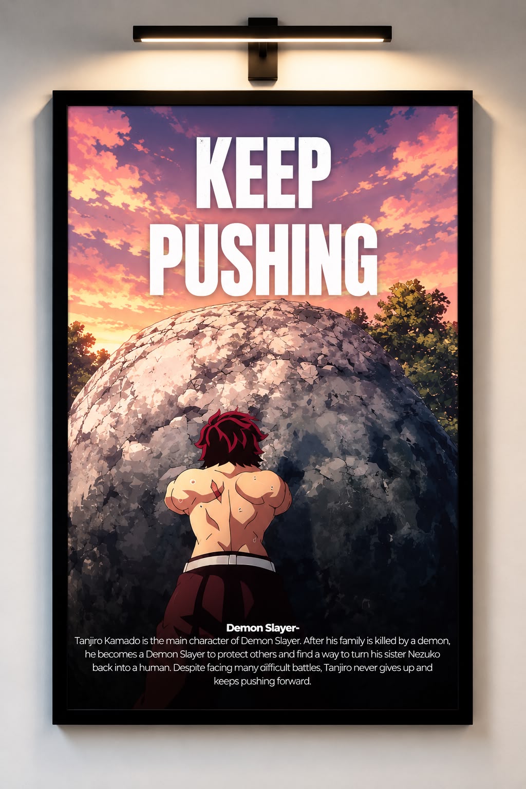 Keep pushing - Demon Slayer